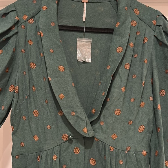 Free People Star Eyes Jumpsuit | Dark Green | Size Small | Sold out style! - Picture 6 of 9